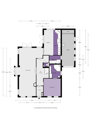 Floorplan - De Grienden 9, 3297 WB Puttershoek
